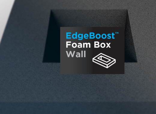 EdgeBoost™ Foam Boxed Wall