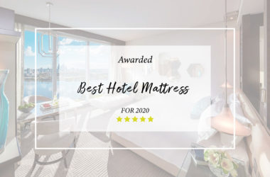 Awarded Australia's best hotel mattress of 2020 by Bedbuyer